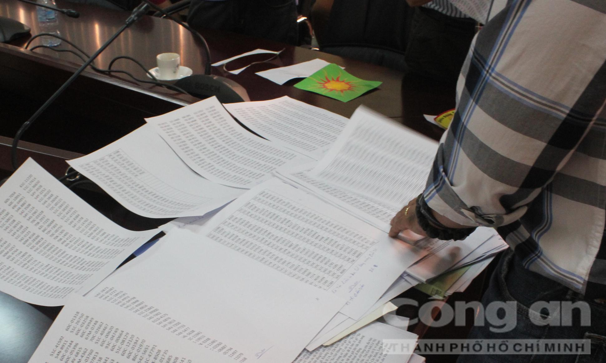 Bắt nh&oacute;m bảo k&ecirc; hơn 1.000 xe &ocirc; t&ocirc; li&ecirc;n tỉnh