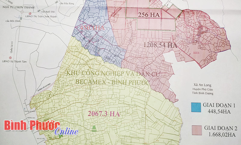 Ng&agrave;y 14-9, sẽ khởi c&ocirc;ng dự &aacute;n Khu c&ocirc;ng nghiệp v&agrave; d&acirc;n cư Becamex - B&igrave;nh Phước
