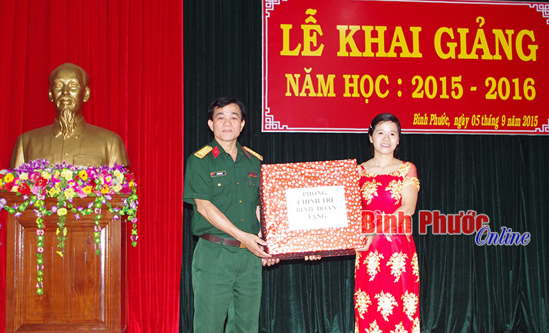 Binh đoàn 16: Kiểm tra công tác chuẩn bị khai giảng năm học mới