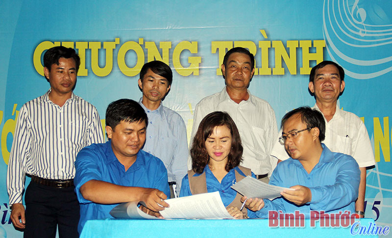 Đoàn khối Doanh nghiệp Bình Phước, Bình Dương, Cần Thơ ký kết nghĩa