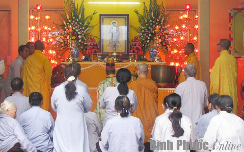 Chùa Trung An tổ chức đại lễ Vu lan báo hiếu