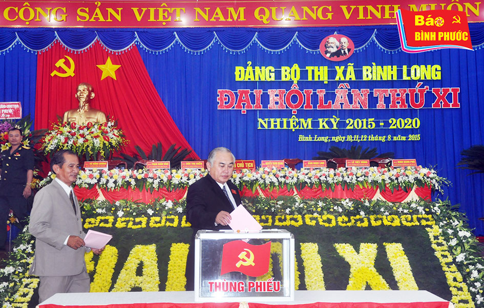 [Video] Đại hội đại biểu Đảng bộ thị xã Bình Long lần thứ XI, nhiệm kỳ 2015-2020