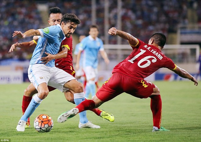 Manchester City đã tôn trọng đội tuyển Việt Nam
