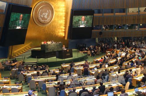 Chủ tịch Quốc hội dự phi&ecirc;n khai mạc Hội nghị Thế giới c&aacute;c Chủ tịch Quốc hội