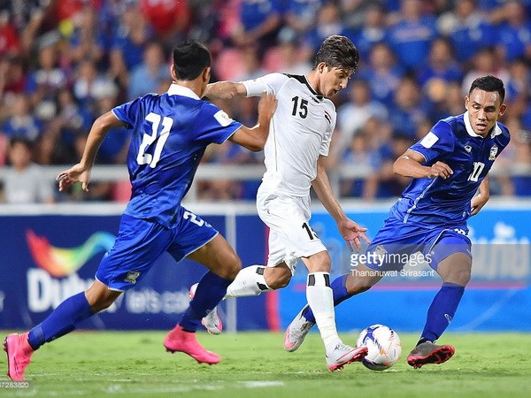 Cầm hòa Iraq, Thái Lan tiếp tục đứng đầu vòng loại World Cup
