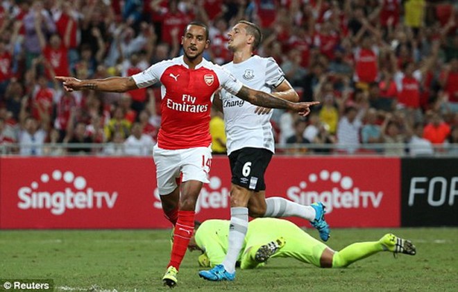 Arsenal lần đầu giành chức vô địch Premier League Asia Trophy