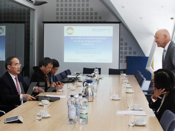 Th&uacute;c đẩy quan hệ Đối t&aacute;c chiến lược Việt - Đức đi v&agrave;o chiều s&acirc;u