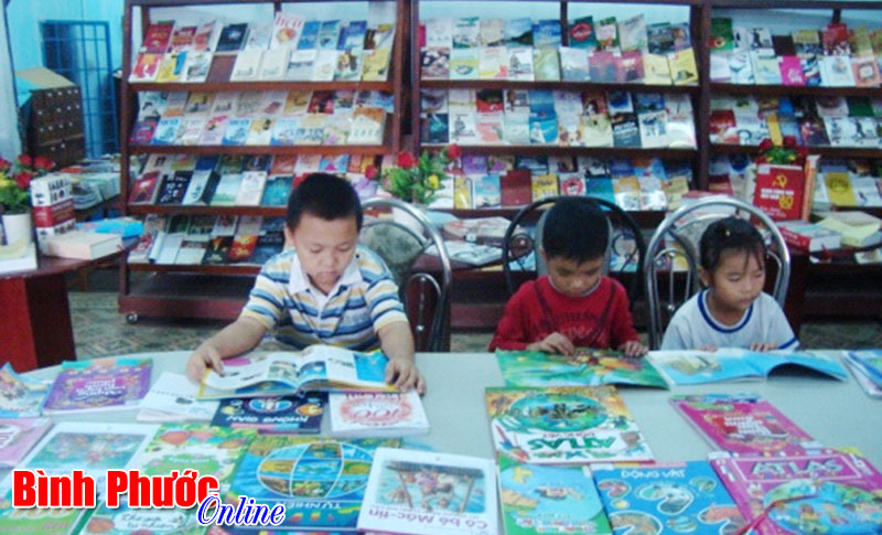 Thư viện tỉnh - Điểm đến của học sinh ngày hè