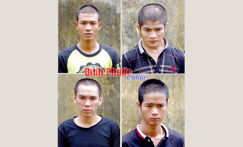 Nh&oacute;m cướp xe m&aacute;y ở B&ugrave; Đăng sa lưới