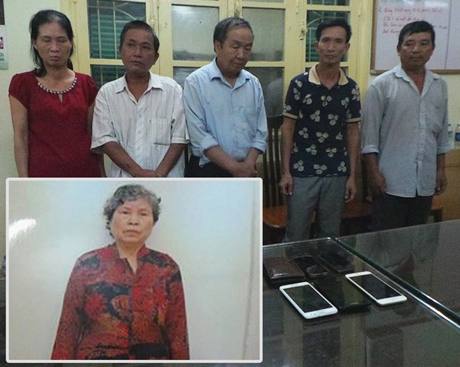 Bắt nữ qu&aacute;i 75 tuổi c&ugrave;ng 6 đối tượng trộm cắp dịp Quốc kh&aacute;nh