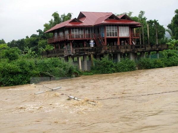 Mưa lũ tiếp tục gây ngập úng, cuốn trôi nhiều công trình ở Điện Biên