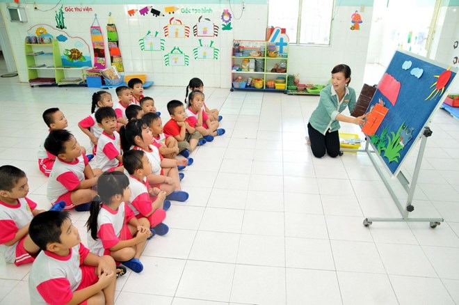Phước Long đạt chuẩn quốc gia phổ cập giáo dục mầm non cho trẻ 5 tuổi