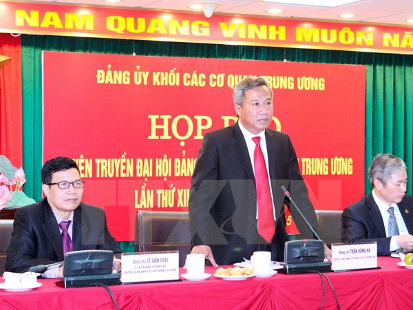 Đại hội Đảng bộ Khối c&aacute;c cơ quan Trung ương diễn ra từ 13 đến 15-10