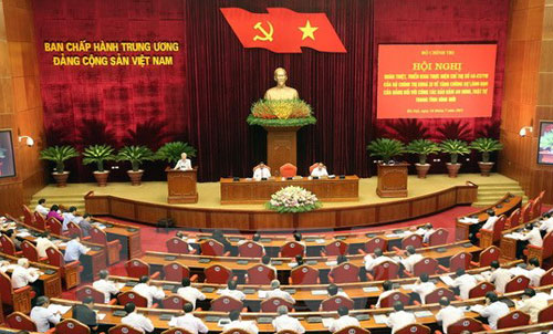 Hội nghị c&aacute;n bộ to&agrave;n quốc qu&aacute;n triệt, triển khai thực hiện Chỉ thị số 46 của Bộ Ch&iacute;nh trị