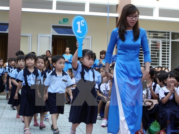 Hơn 22 triệu học sinh chính thức bước vào năm học mới 2015-2016