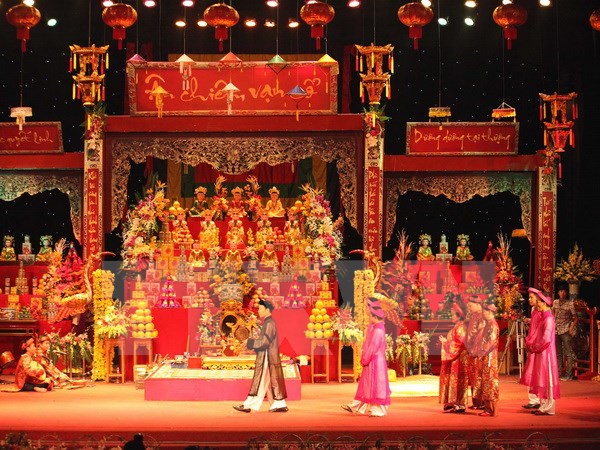 Vinh danh 5 nghệ nh&acirc;n d&acirc;n gian trong t&iacute;n ngưỡng thờ Mẫu