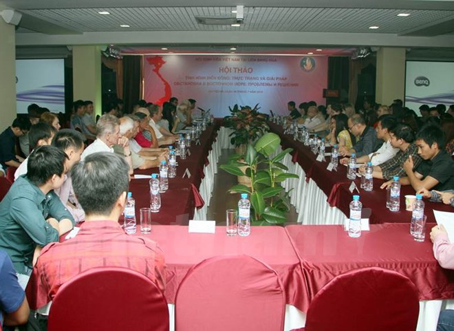 Sinh vi&ecirc;n Việt Nam tại Nga hội thảo về t&igrave;nh h&igrave;nh Biển Đ&ocirc;ng