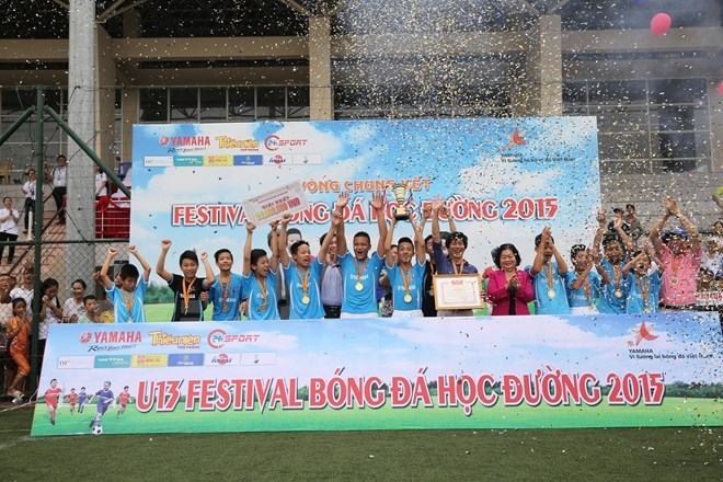 Đội U13 bóng đá học đường Việt Nam sẽ du đấu tại Nhật Bản