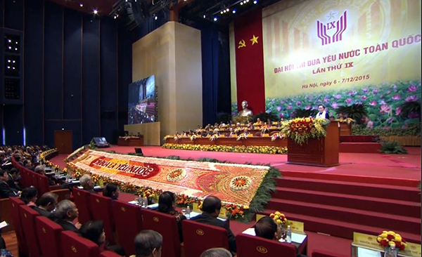 Khai mạc Đại hội Thi đua y&ecirc;u nước to&agrave;n quốc lần thứ IX