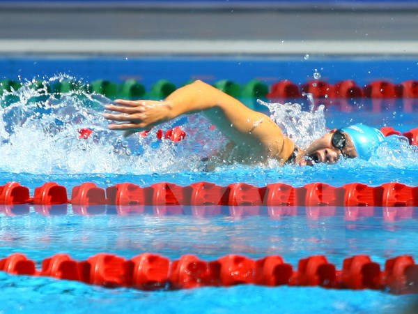 Bơi lội giành 4 HCV, Việt Nam tạm dẫn đầu ASEAN Para Games 8