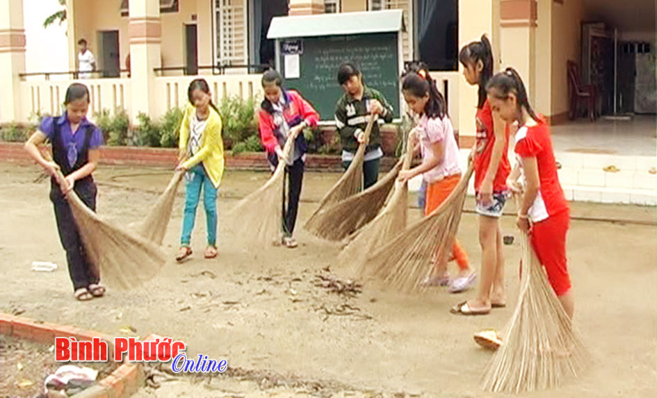 Trường tiểu học Tân Phước A đạt chuẩn quốc gia mức độ 1