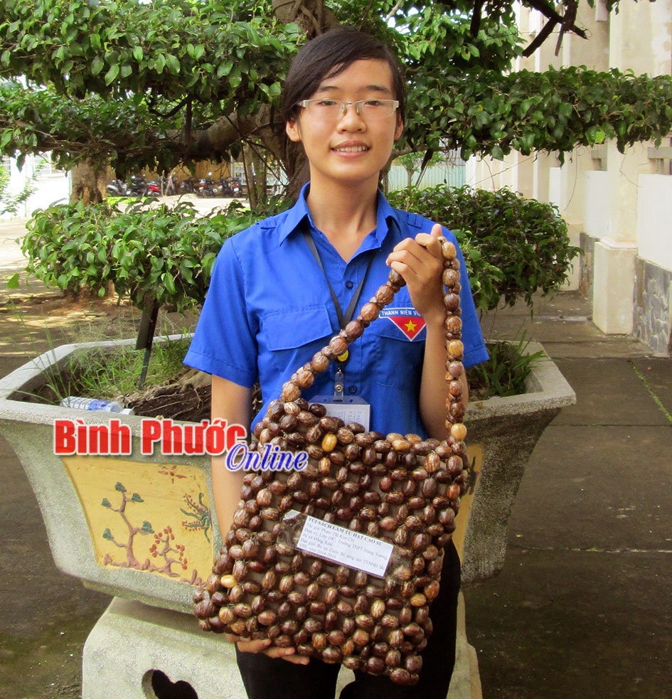 Phạm Thị Kim Chi - giải nhất sáng tạo thanh thiếu niên, nhi đồng cấp thị xã