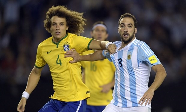 Hòa Brazil, Argentina rơi xuống vị trí thứ 8 khu vực Nam Mỹ