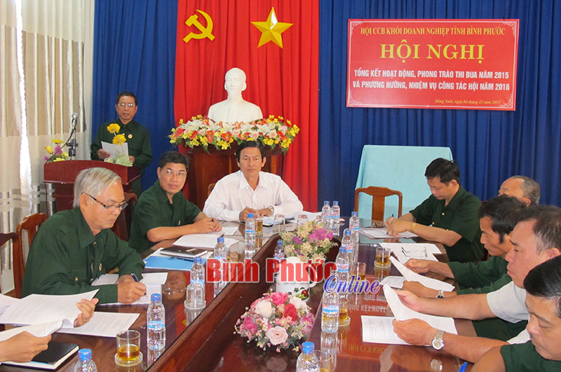 Hội cựu chiến binh Khối doanh nghiệp: 80% cơ sở hội đạt trong sạch vững mạnh