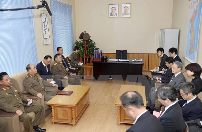 Nhật-Triều tiến hành nhiều cuộc đàm phán về con tin tại Trung Quốc