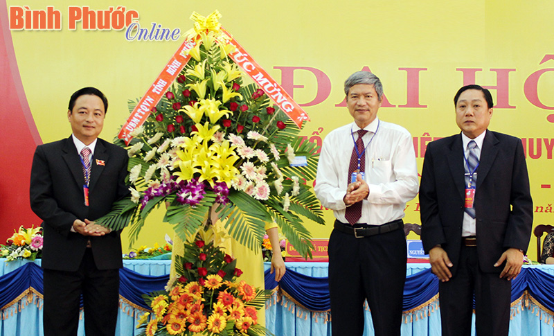 Đại hội MTTQ huyện Ph&uacute; Riềng nhiệm kỳ 2014-2019: &Ocirc;ng Phạm Hồng C&ocirc;ng giữ chức chủ tịch