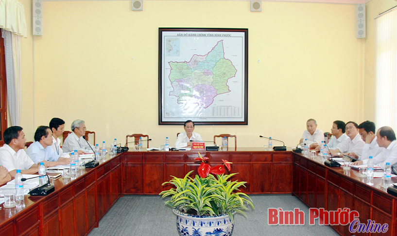 Giải quyết vướng mắc xây dựng Trạm biến áp 110kV Minh Hưng:​ Đặt trạm và trụ điện thuận với chủ trương của huyện