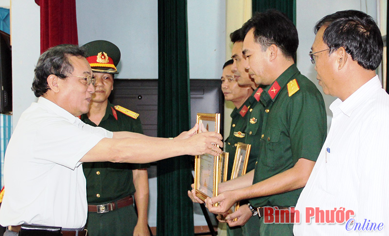 B&igrave;nh Phước giao qu&acirc;n đạt 100% kế hoạch