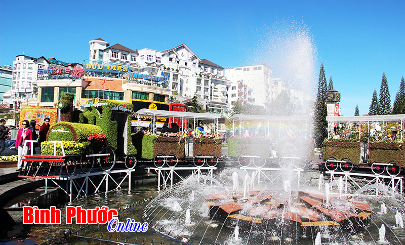 Khai hội Festival hoa Đ&agrave; Lạt lần thứ 6