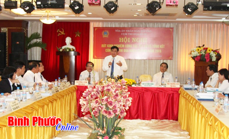 Cụm thi đua số IV ng&agrave;nh t&ograve;a &aacute;n nh&acirc;n d&acirc;n: Ki&ecirc;n quyết kh&ocirc;ng x&eacute;t xử oan, kh&ocirc;ng bỏ lọt tội phạm