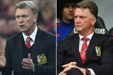David Moyes bênh Van Gaal: 'MU vẫn có thể giành danh hiệu'
