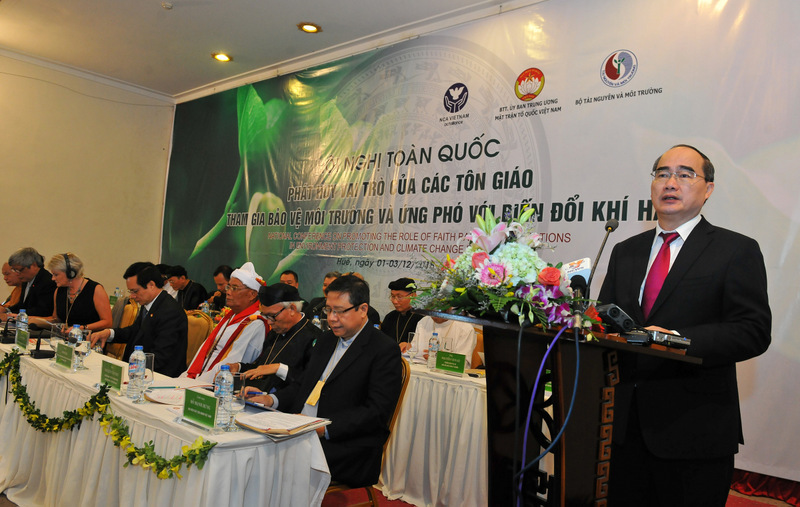 Các tôn giáo chung tay bảo vệ môi trường