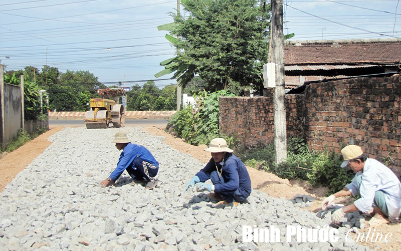 Xã điểm nông thôn mới: Bình quân đạt 12,9 tiêu chí 