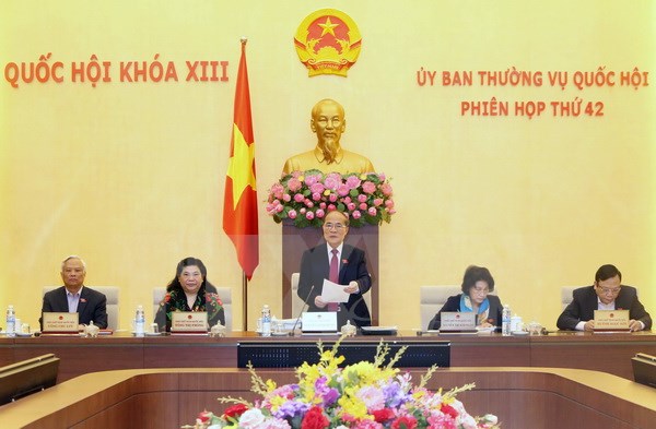 Khai mạc Phi&ecirc;n họp thứ 42 Ủy ban Thường vụ Quốc hội kh&oacute;a XIII
