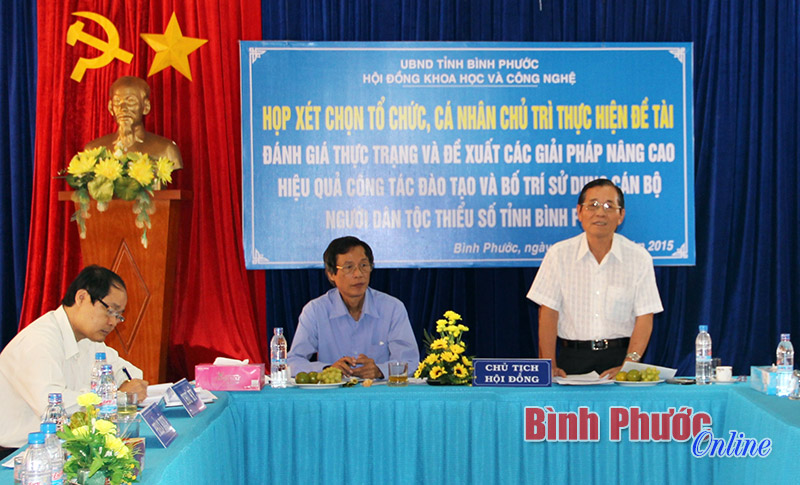 Sẽ c&oacute; đề t&agrave;i khoa học nghi&ecirc;n cứu c&ocirc;ng t&aacute;c đ&agrave;o tạo v&agrave; sử dụng c&aacute;n bộ người DTTS cấp tỉnh