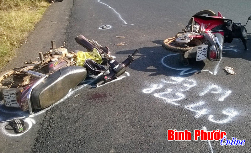 Tai nạn giao th&ocirc;ng tr&ecirc;n ĐT 741