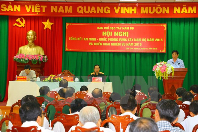Giữ vững an ninh quốc ph&ograve;ng v&ugrave;ng T&acirc;y Nam Bộ trong t&igrave;nh h&igrave;nh mới