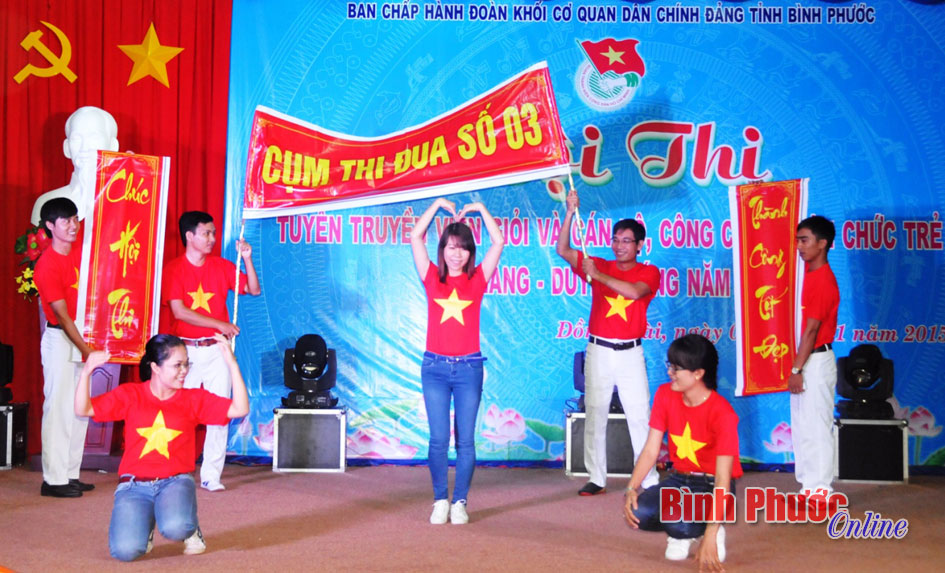 Cụm thi đua số 3 nhất toàn đoàn hội thi Tuyên truyền viên giỏi và cán bộ, công chức, viên chức trẻ