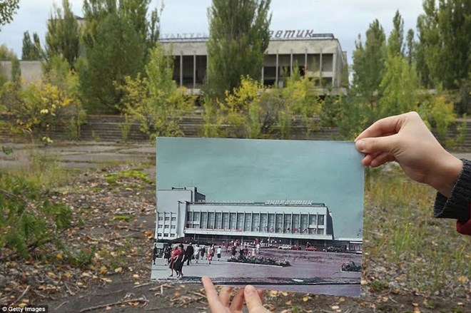 Thành phố trở thành phế tích 30 năm sau thảm họa Chernobyl