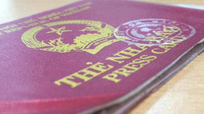 Gia hạn thời gian sử dụng thẻ nhà báo đến hết tháng 3-2016