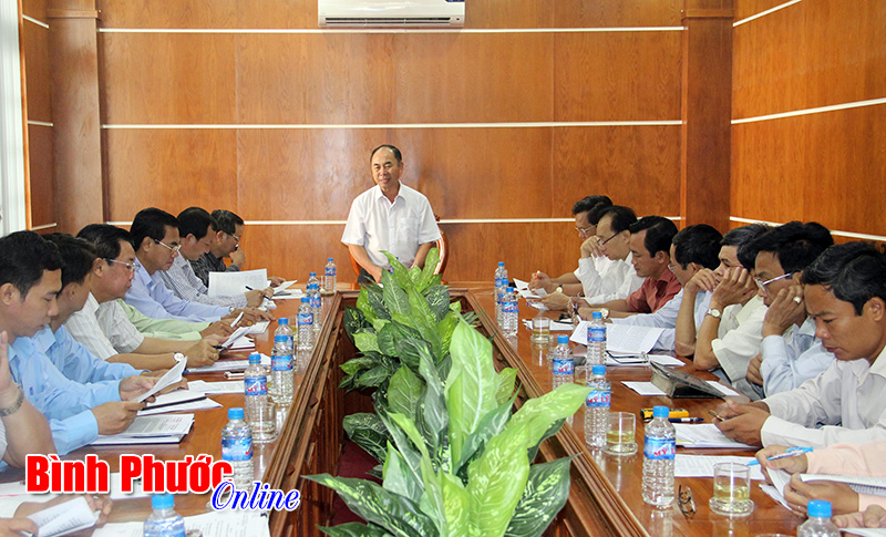 Thường trực HĐND tỉnh gi&aacute;m s&aacute;t tại huyện B&ugrave; Gia Mập