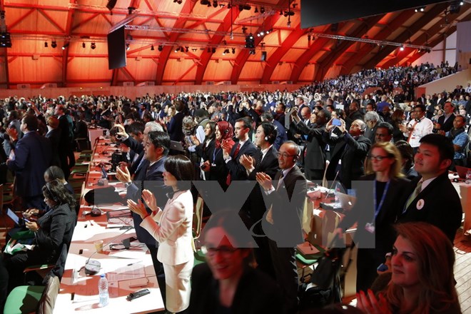 Việt Nam hoan ngh&ecirc;nh việc nhất tr&iacute; th&ocirc;ng qua Thỏa thuận Paris