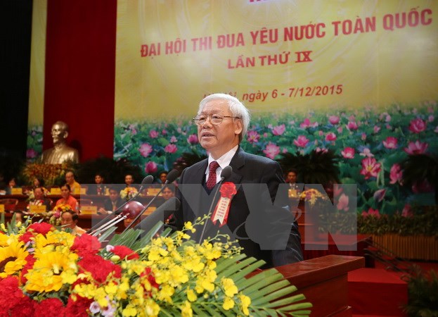 To&agrave;n văn b&agrave;i ph&aacute;t biểu của Tổng B&iacute; thư tại Đại hội thi đua y&ecirc;u nước