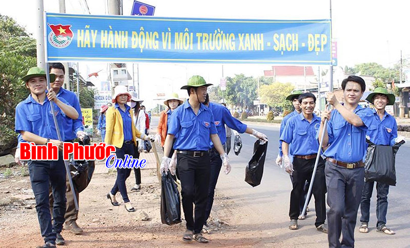 Tuổi trẻ Tân Phú xây dựng đô thị văn minh