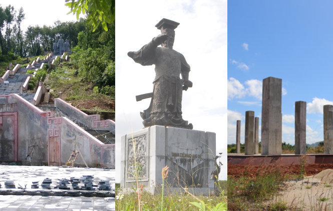 Tượng đài 1.500 tỷ còn chờ ngân sách để xây tiếp