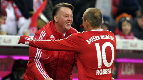 Man Utd lại muốn đưa Robben về Old Trafford